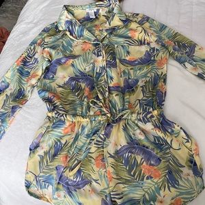 Floral romper